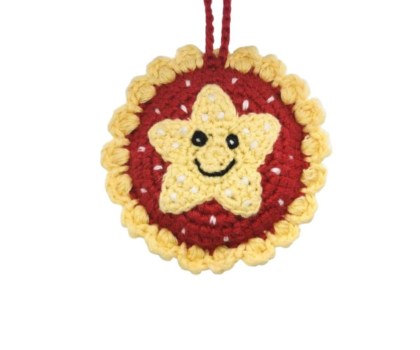 mince pie xmas decoration